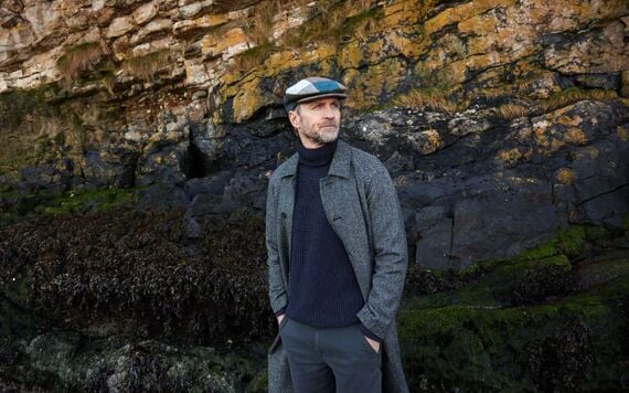 A vintage cap. A vintage cap.