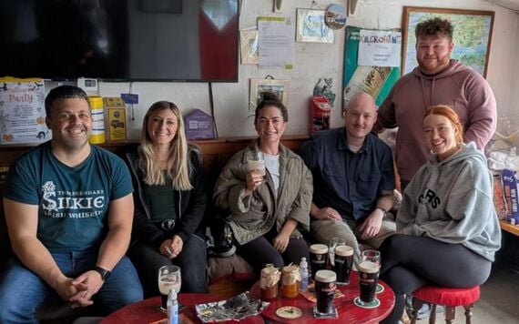 A family touring Ireland in 2025.