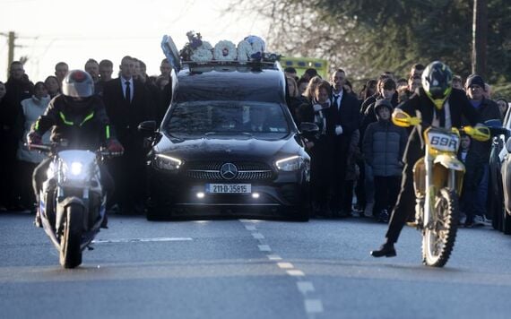 Funeral of Tadgh Farrell's funeral procession. Funeral of Tadgh Farrell's funeral procession.