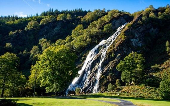 Powerscourt Waterfall. Powerscourt Waterfall.