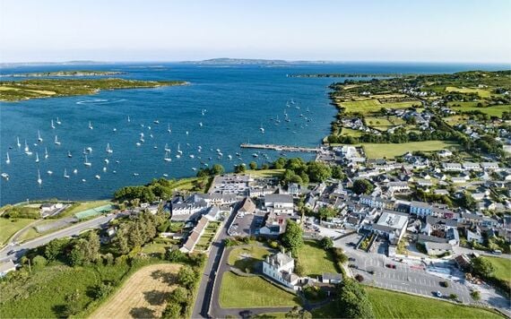 The Wild Atlantic Way, Schull, in West Cork. The Wild Atlantic Way, Schull, in West Cork.