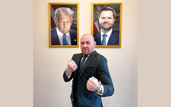 Conor McGregor photographed at the White House in 2025.