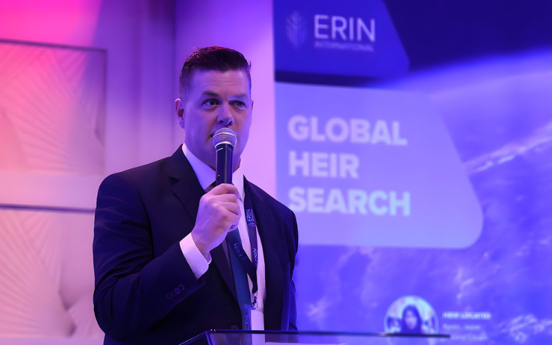 Erin International's CEO and founder Padraic Grennan