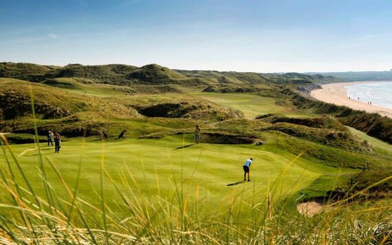 Ballybunion Golf Course, County Kerry. Ballybunion Golf Course, County Kerry.