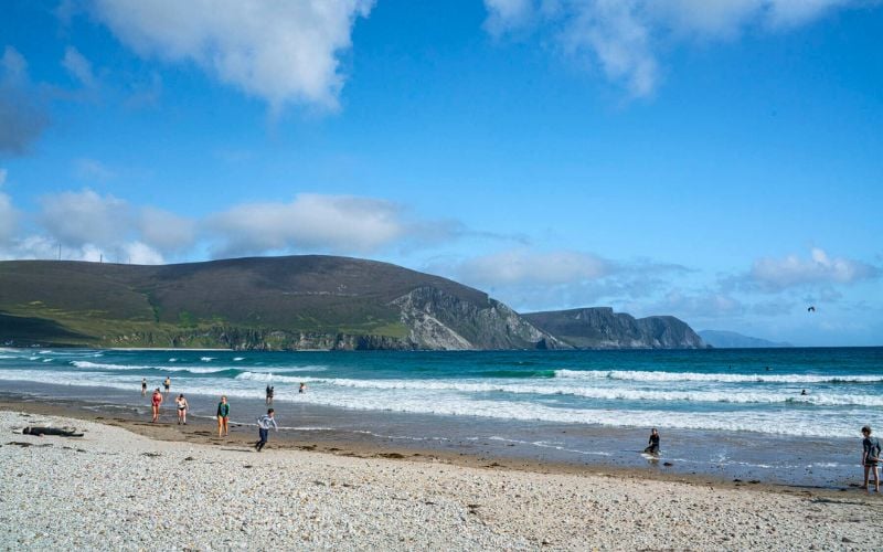 Keel Beach, Achill Island, Co Mayo. (Ireland's Content Pool) Keel Beach, Achill Island, Co Mayo. (Ireland's Content Pool)