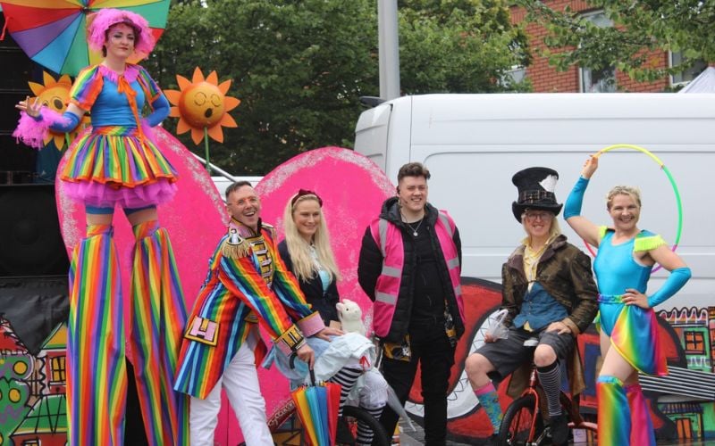 Dundalk Pride Festival, Dundalk, Co Louth. Dundalk Pride Festival, Dundalk, Co Louth.