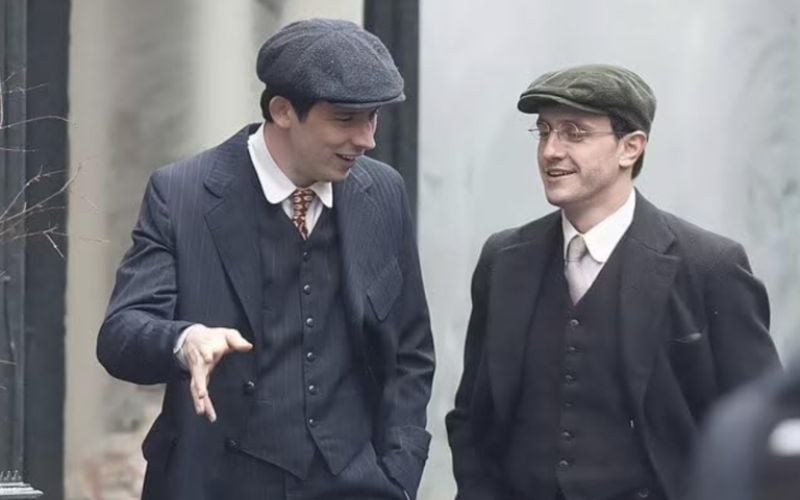 Josh O'Connor and Paul Mescal in "A History of Sound". Josh O'Connor and Paul Mescal in "A History of Sound".