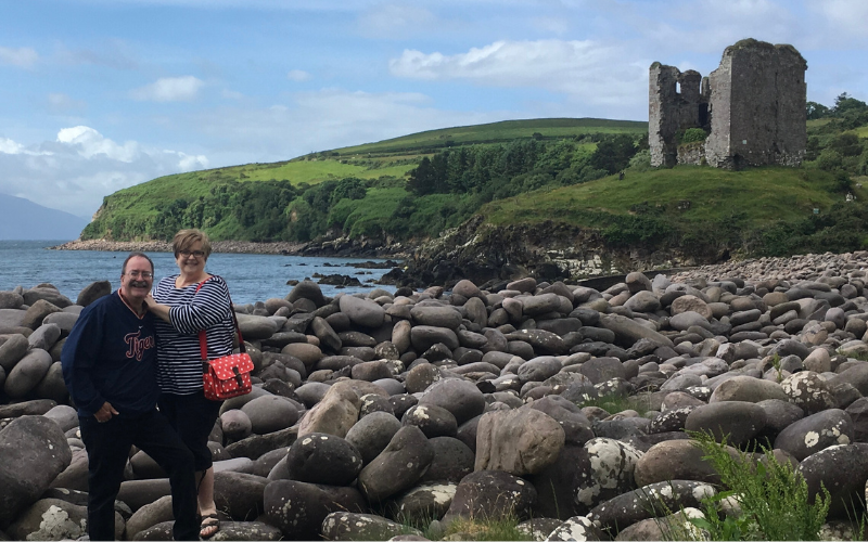 Minard Castle, Co Kerry. Credit: Joanie Manning