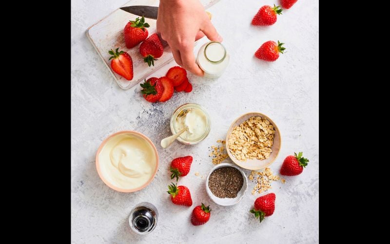 Overnight Strawberry Oats. (Bord Bia) Overnight Strawberry Oats. (Bord Bia)