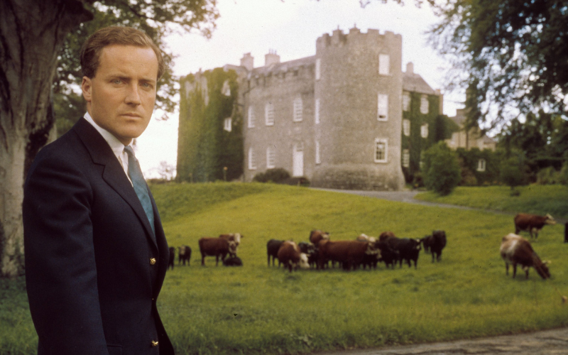 Desmond Guinness at Leixlip Castle, Co Kildare
