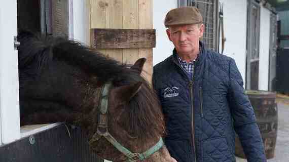 Connemara Pony Breeders Society member Peter Ó Máille. TG4