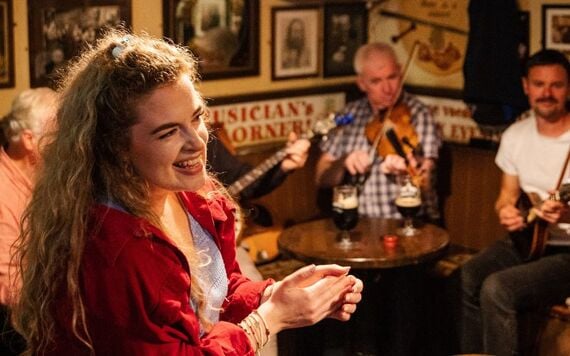 Live music at Matt Molloy's in Westport, County Mayo. Live music at Matt Molloy's in Westport, County Mayo.