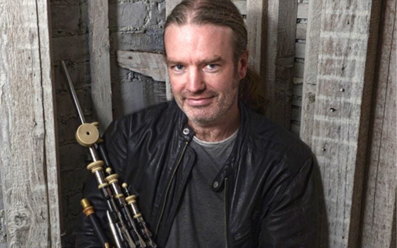 Cillian Vallely from Lunasa. Cillian Vallely from Lunasa.