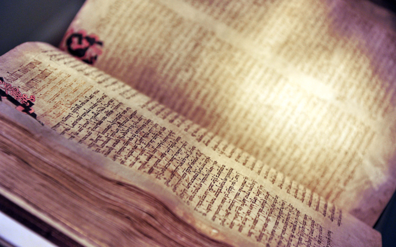 The Book of Lismore, created in the late 15th century, is part of UCC's Special Collections. This major medieval manuscript, created at Kilbrittain, Co. Cork, in a golden age of Irish literature, is considered to be one of the Great Books of Ireland. Credit: UCC