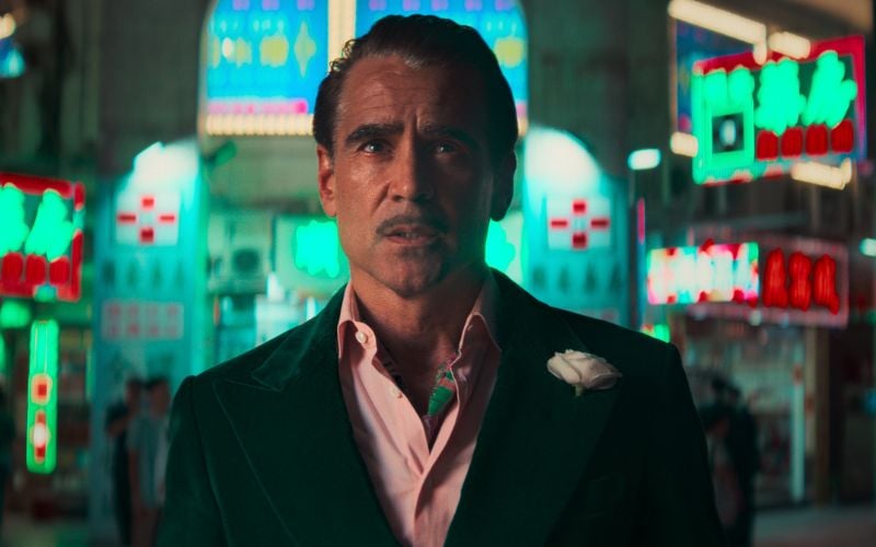 Colin Farrell in "Ballad of a Small Player." (Netflix) Colin Farrell in "Ballad of a Small Player." (Netflix)