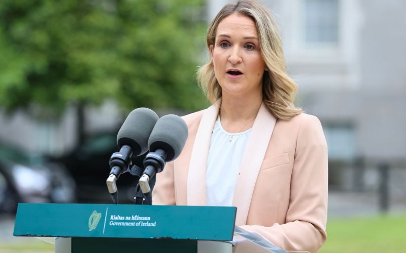 July 8, 2025: Minister Helen McEntee announces Commission of Investigation into historical sexual abuse in schools. (RollingNews.ie) July 8, 2025: Minister Helen McEntee announces Commission of Investigation into historical sexual abuse in schools. (RollingNews.ie)