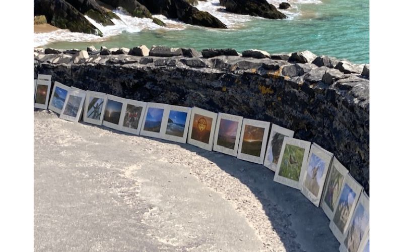 Iain O’Leochain’s artwork at Dunquin Credit. ErinsIsle.org Iain O’Leochain’s artwork at Dunquin Credit. ErinsIsle.org
