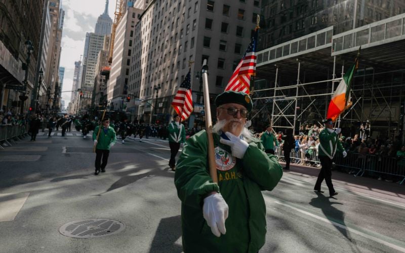 New York City Saint Patrick's Day Parade. (PushPull Media) New York City Saint Patrick's Day Parade. (PushPull Media)
