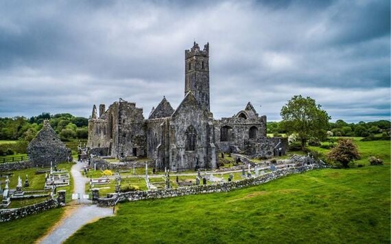 Quin Abbey, County Clare Quin Abbey, County Clare