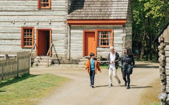 Ulster Americans Folk Park, in Omagh, Tyrone.