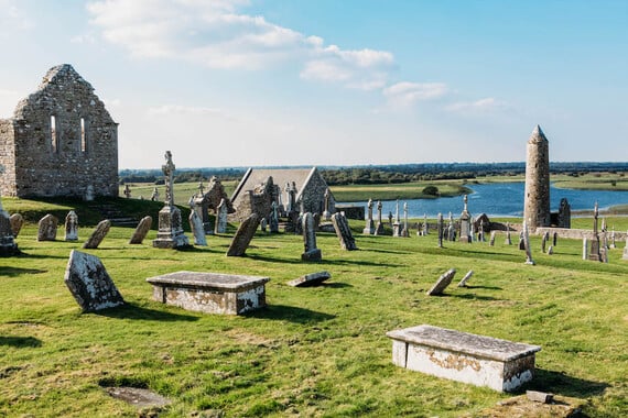 Clonmacnoise Monastic Site, Co Offaly. (Ireland's Content Pool)