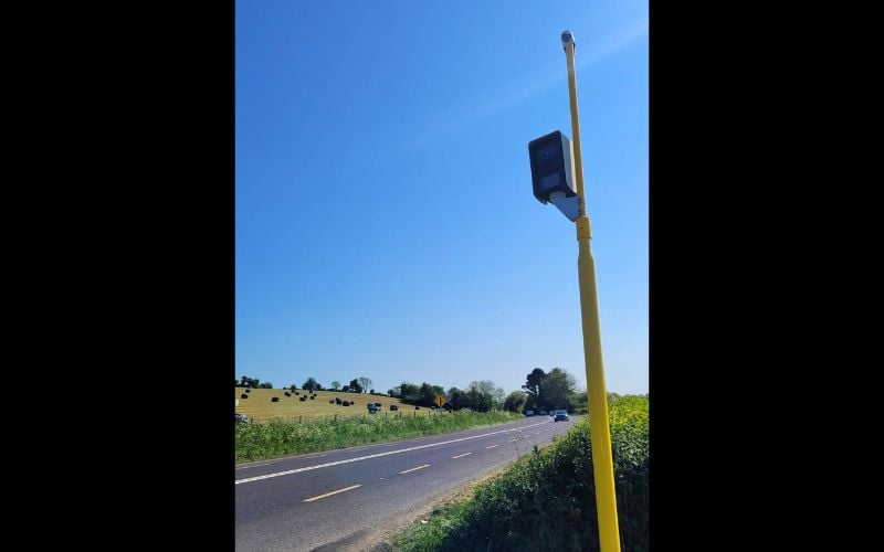 The Static Safety Camera on the N25 in Ballynamona, Co Kilkenny. (An Garda Síochána) The Static Safety Camera on the N25 in Ballynamona, Co Kilkenny. (An Garda Síochána)