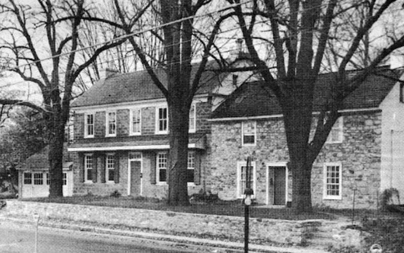 The Carolans would have seen the Manor of Moreland (no longer standing) out their front door in the first place they lived in their new country. A historical marker stands on the spot today. (Photograph dated to 1950. Courtesy: Upper Moreland Historical Association.) The Carolans would have seen the Manor of Moreland (no longer standing) out their front door in the first place they lived in their new country. A historical marker stands on the spot today. (Photograph dated to 1950. Courtesy: Upper Moreland Historical Association.)