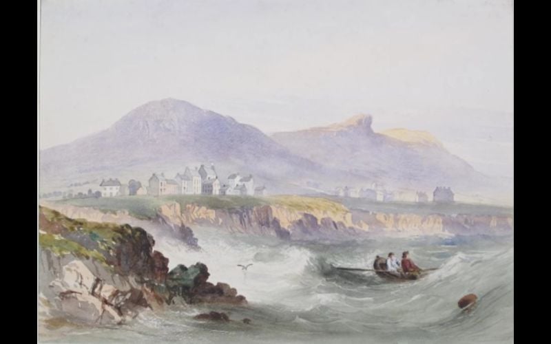 Bundoran by David Hall McKewan, 1855. Courtesy of Éamon Ó Caoineachán. Bundoran by David Hall McKewan, 1855. Courtesy of Éamon Ó Caoineachán.