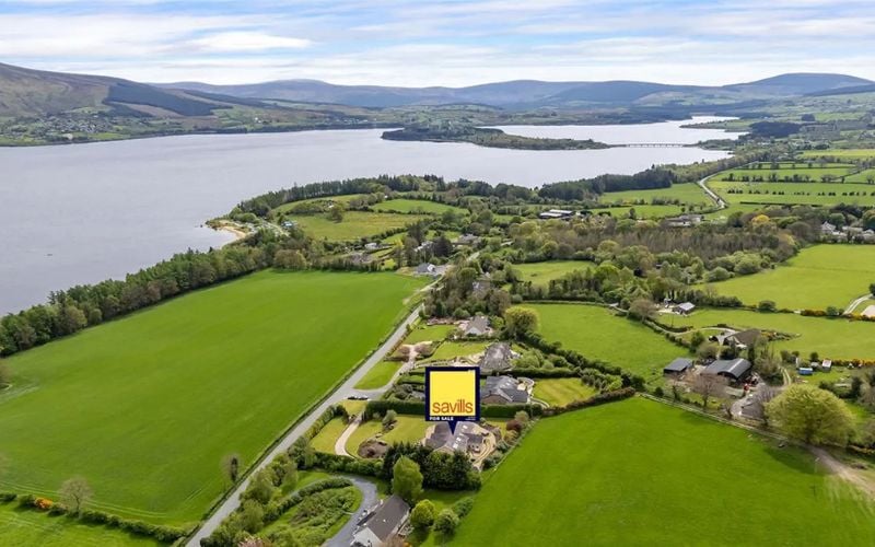 Lakeview Lodge, Blessington, Co. Wicklow, €1,450,000. Pic: Myhome.ie Lakeview Lodge, Blessington, Co. Wicklow, €1,450,000. Pic: Myhome.ie