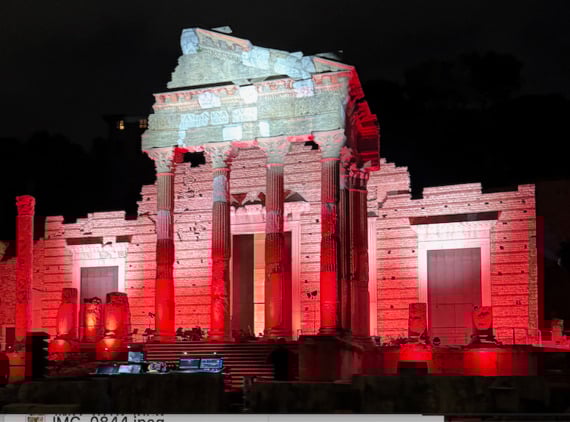 The Brescia Opera Festival concludes in the stunning setting of the Roman forum. The Brescia Opera Festival concludes in the stunning setting of the Roman forum.