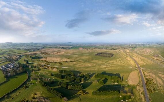 The Curragh, County Kildare. The Curragh, County Kildare.