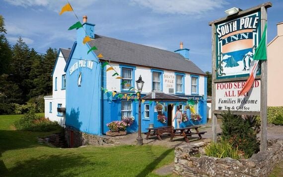 The South Pole, in Annascaul. The South Pole, in Annascaul.