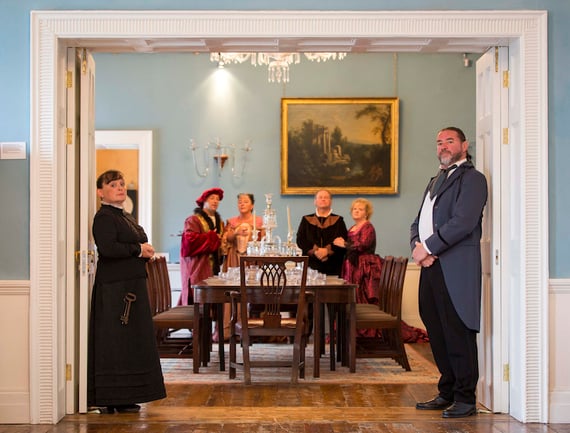 Waterford Museum of Treasures, Bishop's Palace, re-enactor tour guides.