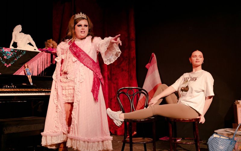 Sophie O'Toole and Caitlin Connolly in "That's Soo Povo." (Izzy Hamilton) Sophie O'Toole and Caitlin Connolly in "That's Soo Povo." (Izzy Hamilton)