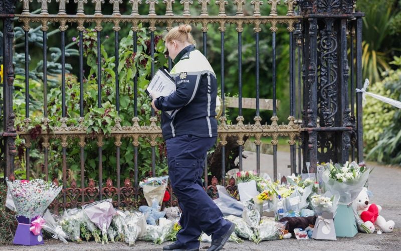 September 18, 2025: Tributes left at the site in Donabate, north Dublin, where skeletal remains believed to be those of missing seven-year-old Daniel Aruebose were found. (RollingNews.ie) September 18, 2025: Tributes left at the site in Donabate, north Dublin, where skeletal remains believed to be those of missing seven-year-old Daniel Aruebose were found. (RollingNews.ie)
