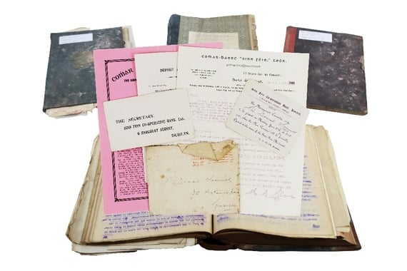 Sinn Fein Bank collection of documents.
