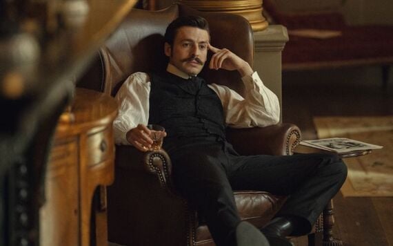 Anthony Boyle in "The House of Guinness". Anthony Boyle in "The House of Guinness".