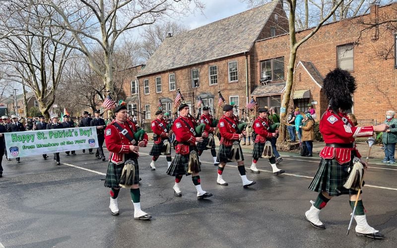 FDNY members in the St. Pat's for All Parade in Sunnyside, Queens. (Cahir O'Doherty / IrishCentral) FDNY members in the St. Pat's for All Parade in Sunnyside, Queens. (Cahir O'Doherty / IrishCentral)