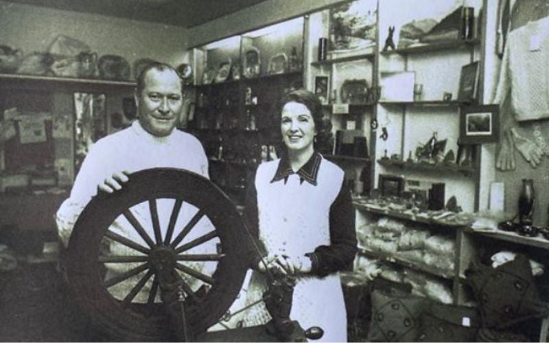 Padraig and Marie Hughes. Padraig and Marie Hughes.