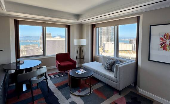 Suites at the Four Seasons, Embarcadero are worth taking a trip in themselves. Suites at the Four Seasons, Embarcadero are worth taking a trip in themselves.