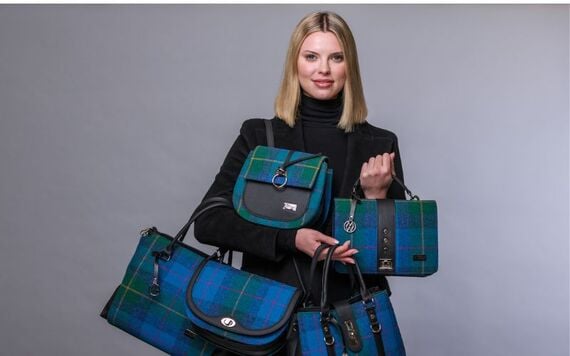 Stylish bags from Muckross Weavers.