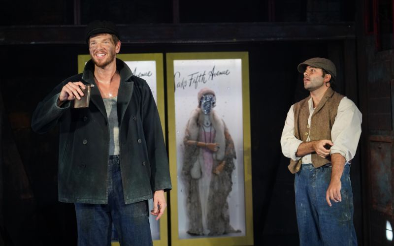 Jon Beavers and Ariyan Kassam in Irish Repertory Theatre's 2026 production of "The Hairy Ape." (Carol Rosegg) Jon Beavers and Ariyan Kassam in Irish Repertory Theatre's 2026 production of "The Hairy Ape." (Carol Rosegg)