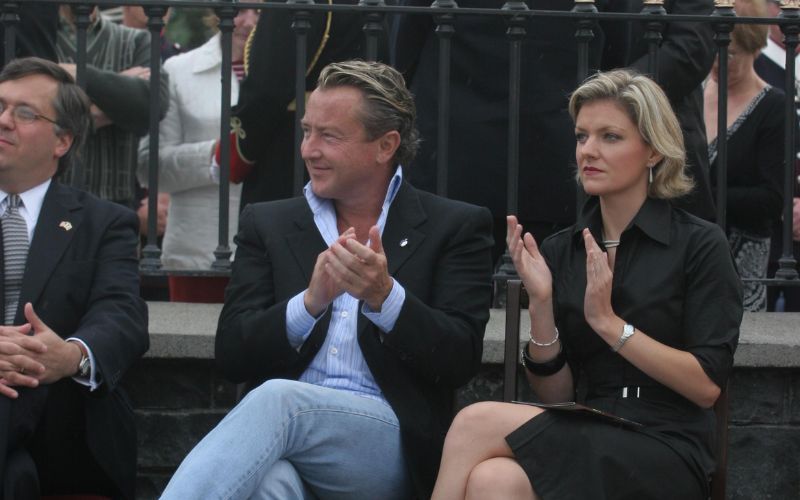 Michael Flatley and Niamh O'Brien. Michael Flatley and Niamh O'Brien.