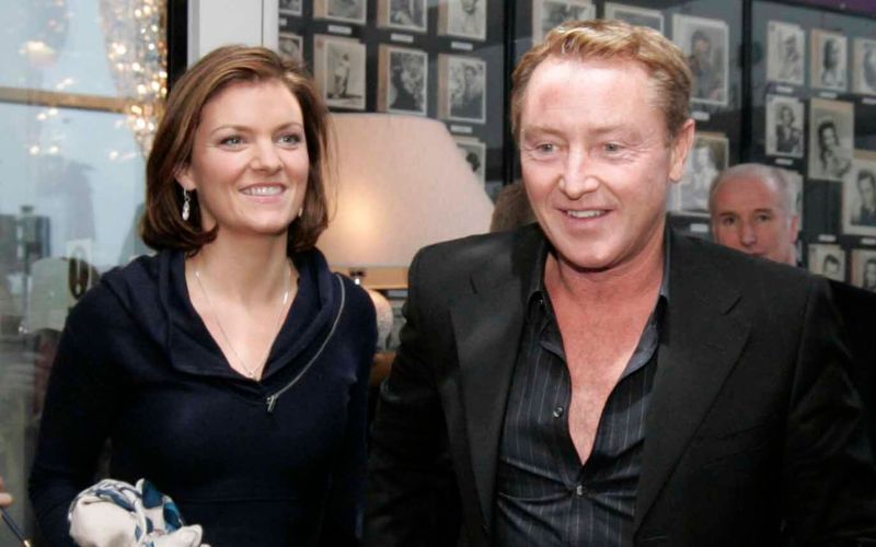 Niamh O'Brien and Michael Flatley. Niamh O'Brien and Michael Flatley.