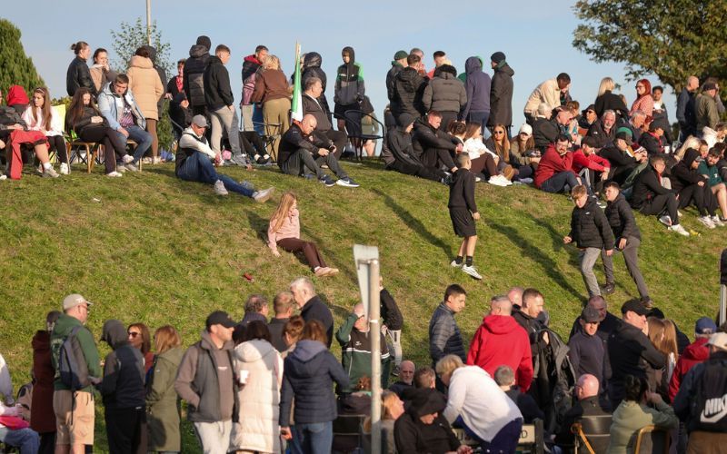 Sept 28, Garvaghy Road, as residents relax in the evening sun and enjoy music, song and food, after a tense weekend, when members of the Orange Order were given permission for the first time in 28yrs to march down the road from Drumcree Church.
