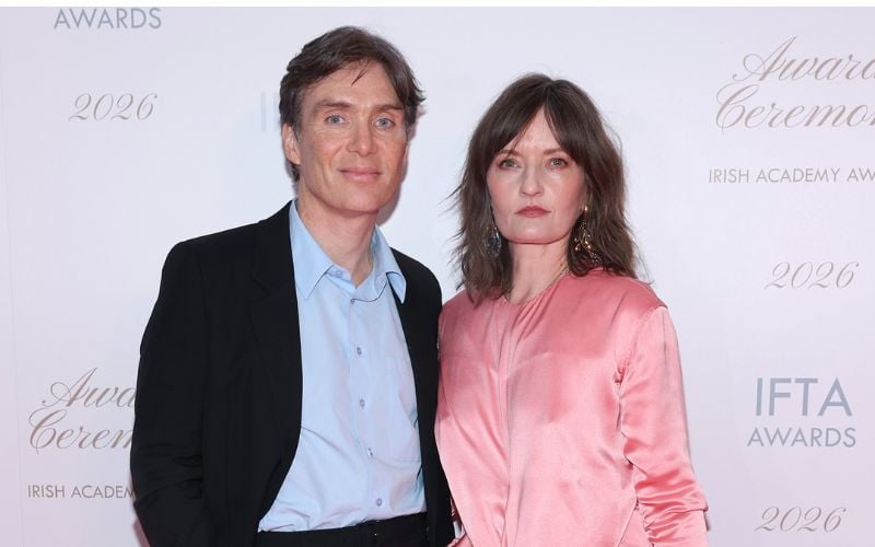 Cillian Murphy and is wife, Yvonne McGuinness.