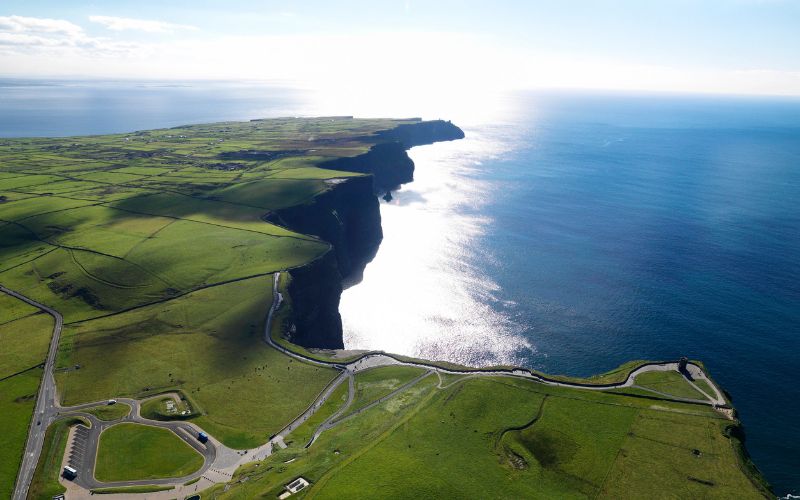 Cliffs of Moher, County Clare. Cliffs of Moher, County Clare.