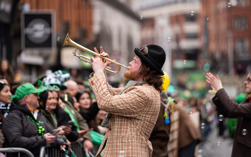 Scenes from the 2025 St. Patrick's Festival. (Ben Millet)