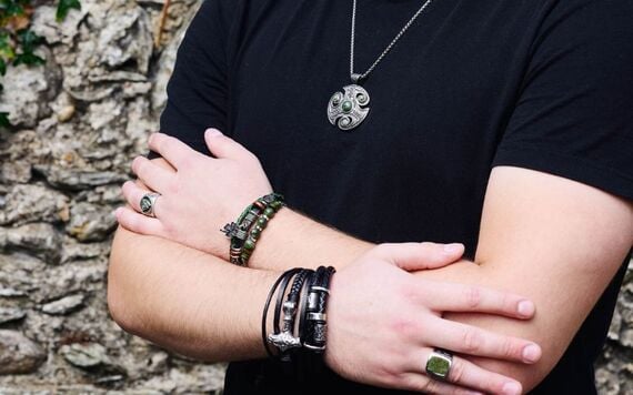 A sample of Connemara Marble's men's collection.