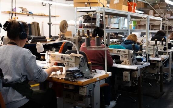 Hanna Hats Donegal workshop employs 23. Hanna Hats Donegal workshop employs 23.